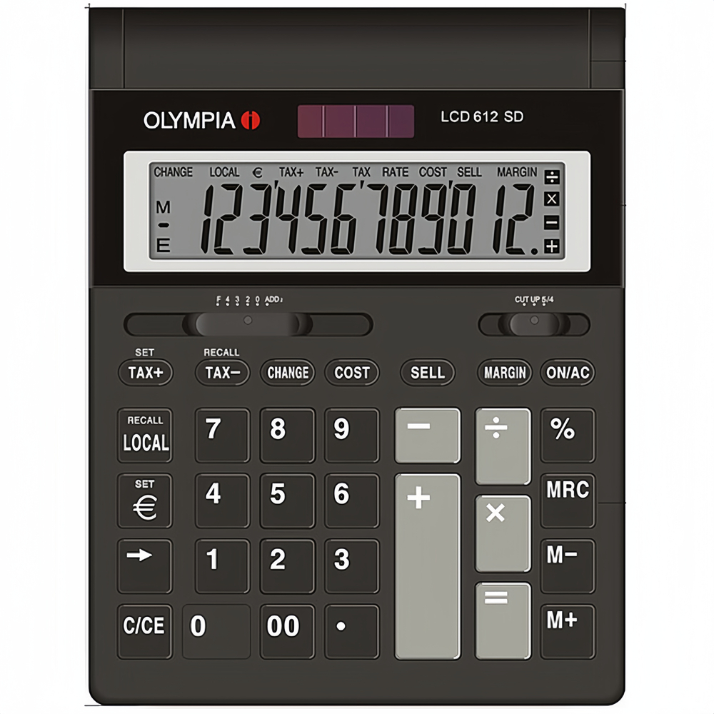 Kalkulatori Olympia Olympia LCD 612 SD