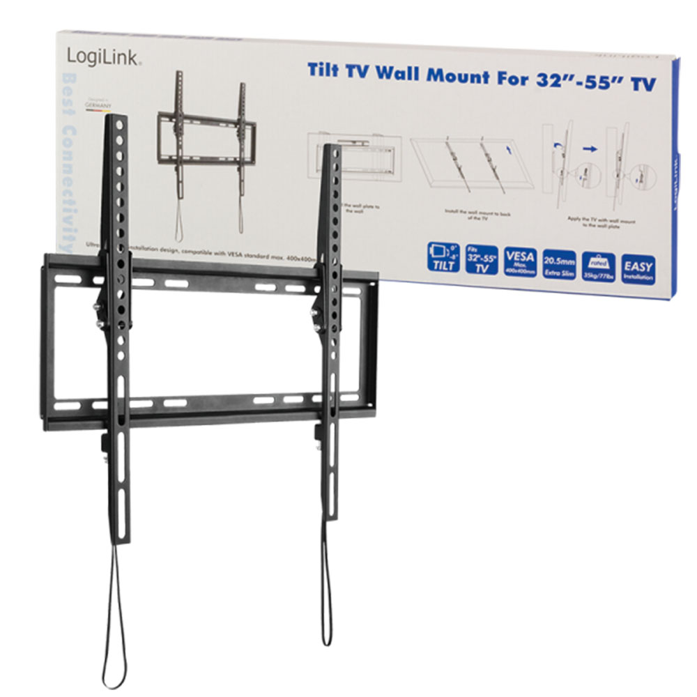 TV nosač LogiLink LogiLink TV wall mount, 32 55, tilt, 35 kg max., BP0010