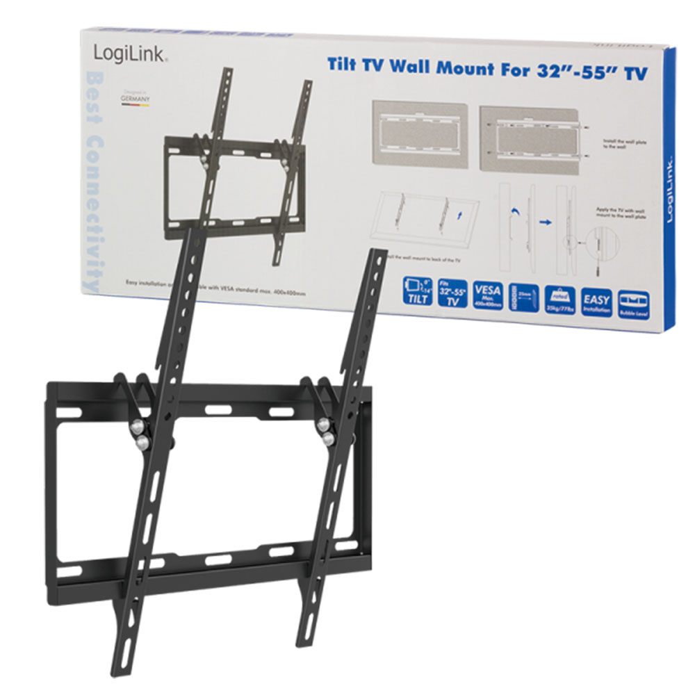 TV nosač LogiLink LogiLink TV wall mount, 32 55, tilt, 35 kg max., BP0012