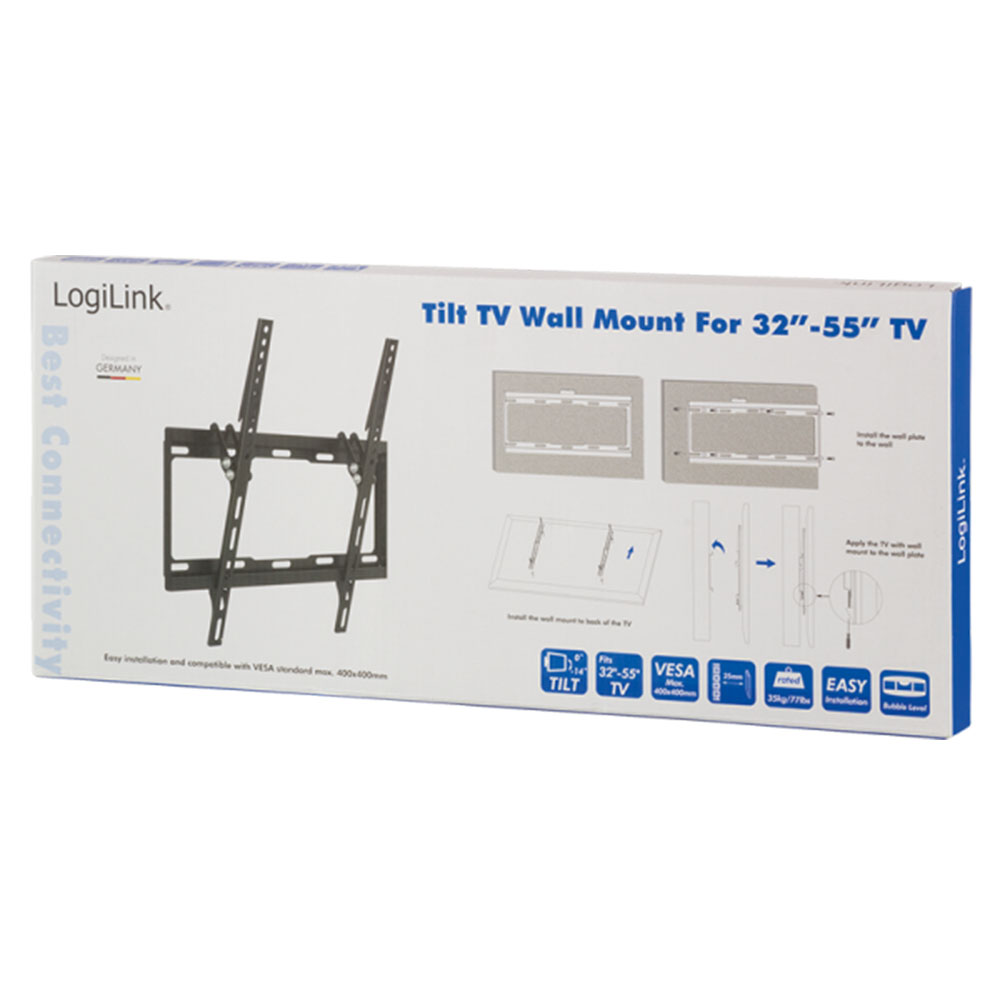 TV nosač LogiLink LogiLink TV wall mount, 32 55, tilt, 35 kg max., BP0012