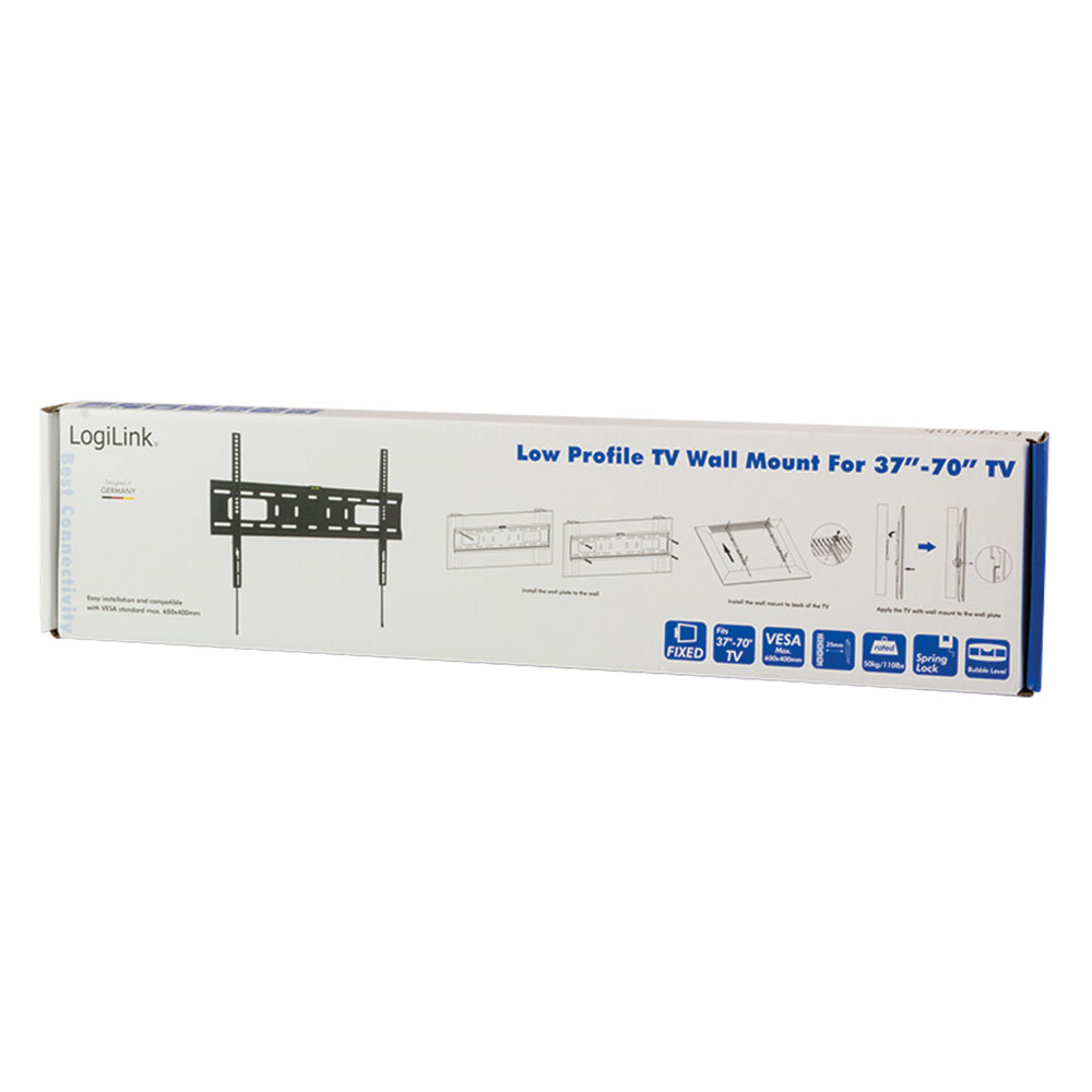 TV nosač LogiLink LogiLink TV wall mount, 37 70, tilt, 50 kg max., BP0017