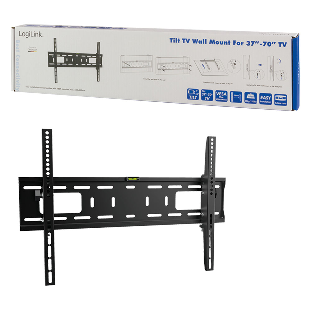 TV nosač LogiLink LogiLink TV wall mount, 37 70, tilt, 50 kg max., BP0018