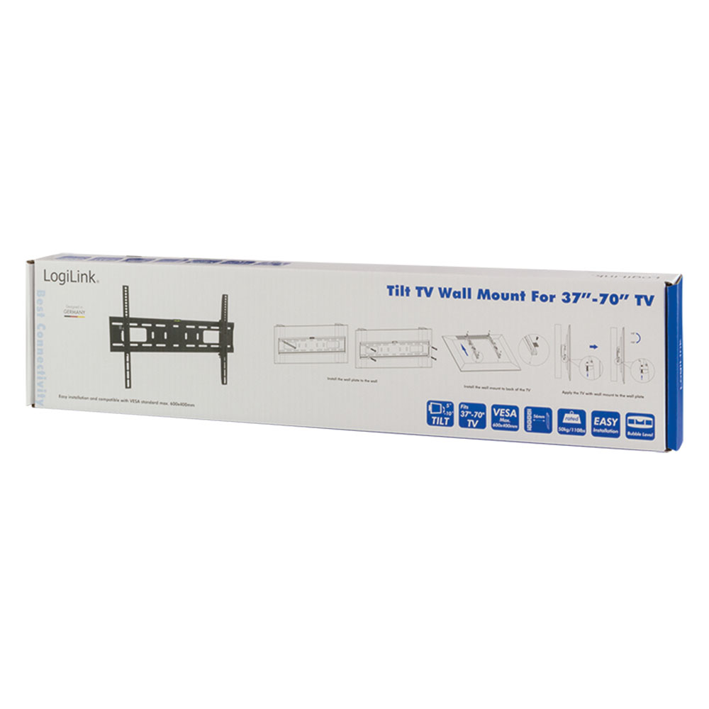 TV nosač LogiLink LogiLink TV wall mount, 37 70, tilt, 50 kg max., BP0018