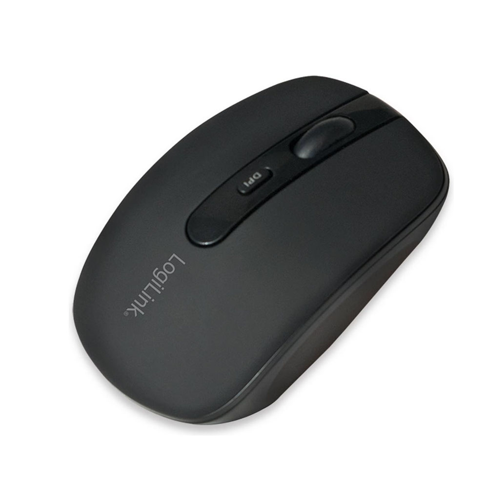 Miš LogiLink LogiLink Optical BT 3.0 mouse, 1000 1600 dpi, black, ID0078A