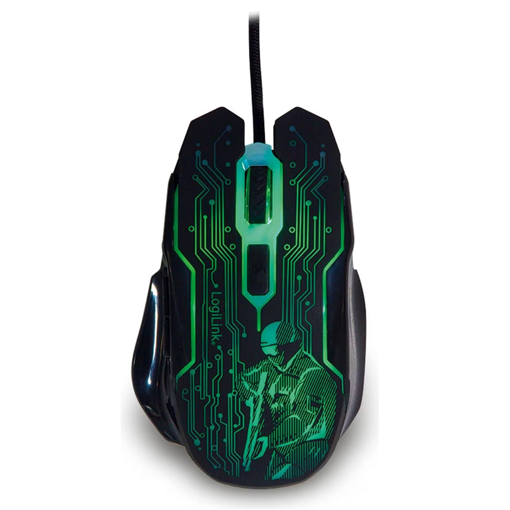 Miš LogiLink LogiLink USB gaming mouse, 2400 dpi, black, ID0137