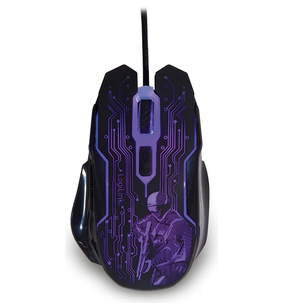 Miš LogiLink LogiLink USB gaming mouse, 2400 dpi, black, ID0137