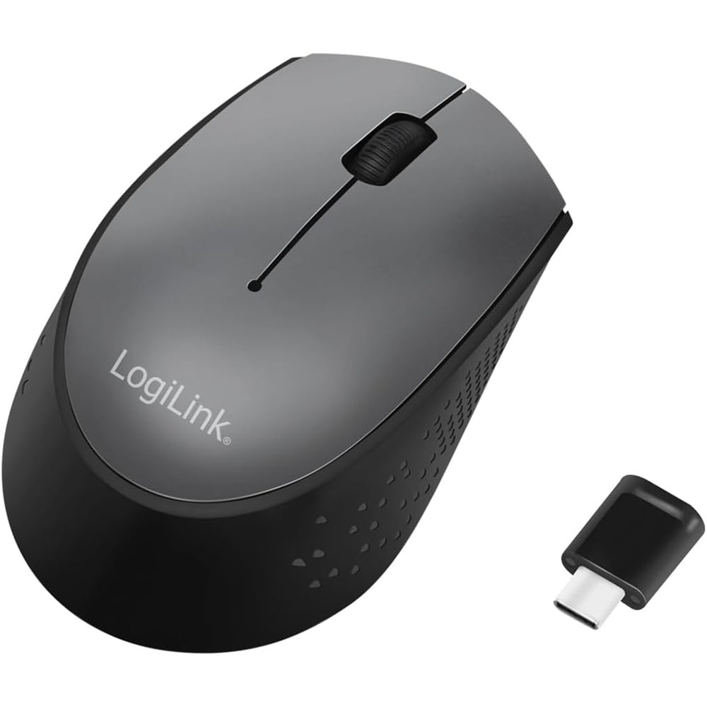 Miš LogiLink LogiLink Wireless optical USB C mouse, 2.4 GHz, ID0160