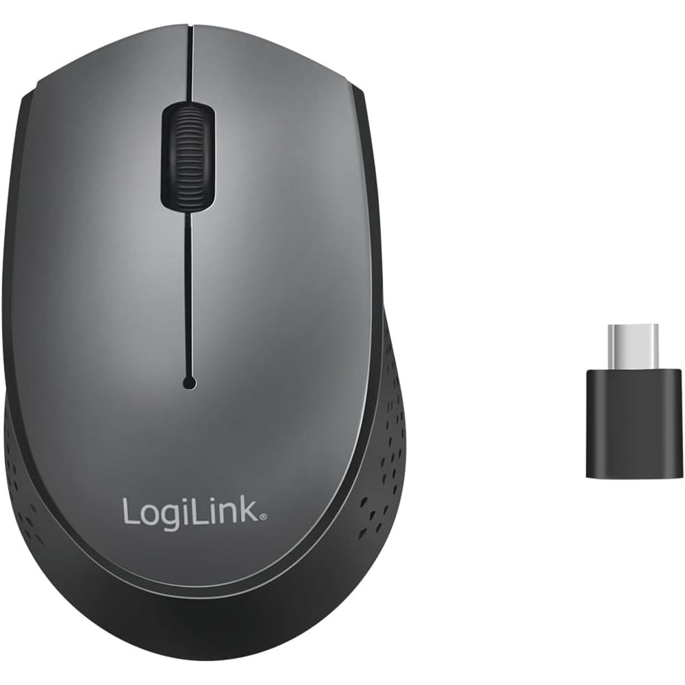 Miš LogiLink LogiLink Wireless optical USB C mouse, 2.4 GHz, ID0160