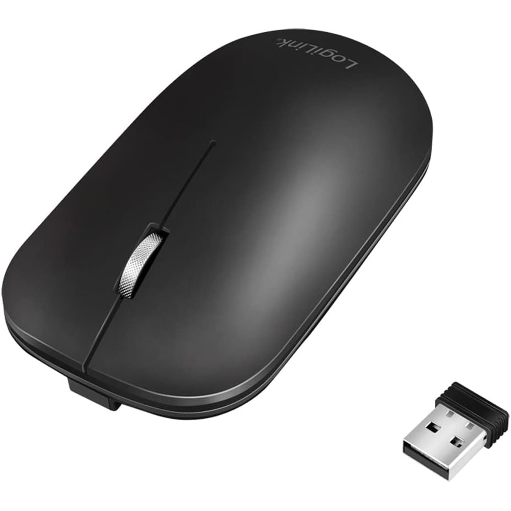 Miš LogiLink LogiLink Wireless mouse, 2.4 GHz, USB A dongle, black, ID0210