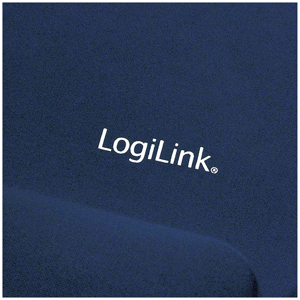 Podloga za miš LogiLink LogiLink Mousepad with gel wrist rest support, blue, ID0027B