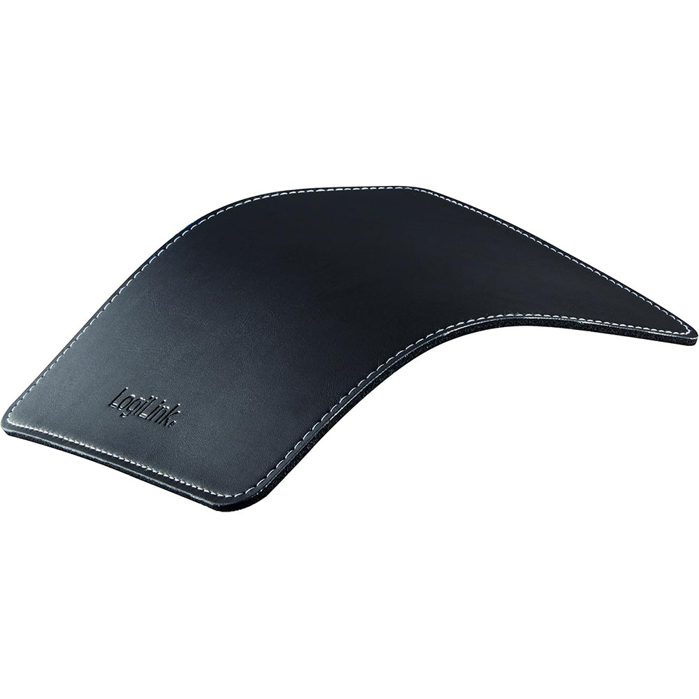 Podloga za miš LogiLink LogiLink Mousepad in leather design, black, ID0150