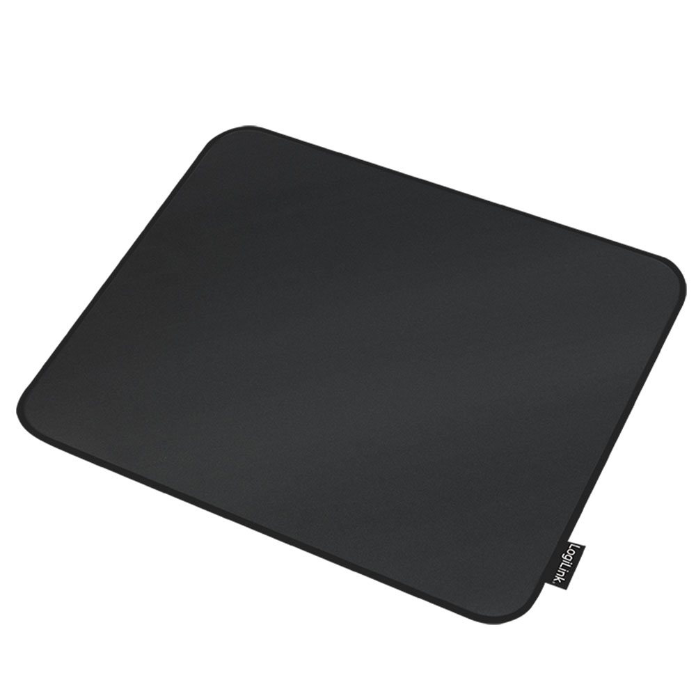 Podloga za miš LogiLink LogiLink Gaming mouse pad, stitched edges, 320 x 270 mm, black, ID0196