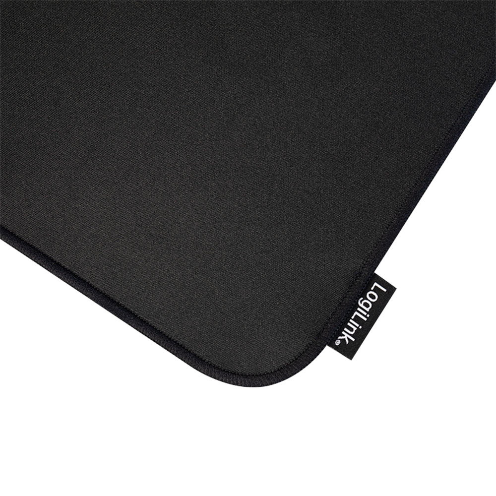 Podloga za miš LogiLink LogiLink Gaming mouse pad, stitched edges, 320 x 270 mm, black, ID0196