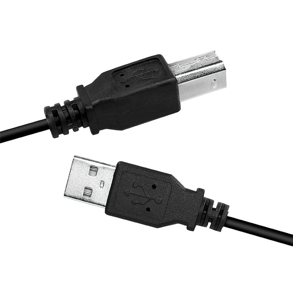 USB kabl i adapter LogiLink LogiLink USB 2.0 cable, USB-A M to USB-B M, black, 3 m, CU0008B