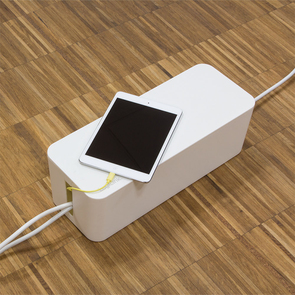 Kabelska kutija LogiLink LogiLink Cable box, 407 x 157 x 133.5 mm, white, KAB0063