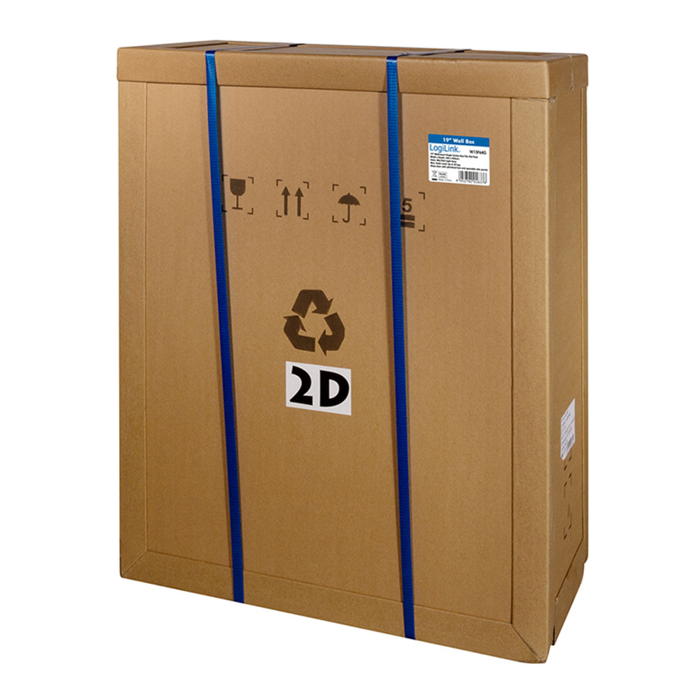 Serverski orman LogiLink LogiLink 19 wall mount rack 15U 540 x 450 mm, disassembled, W15F64G
