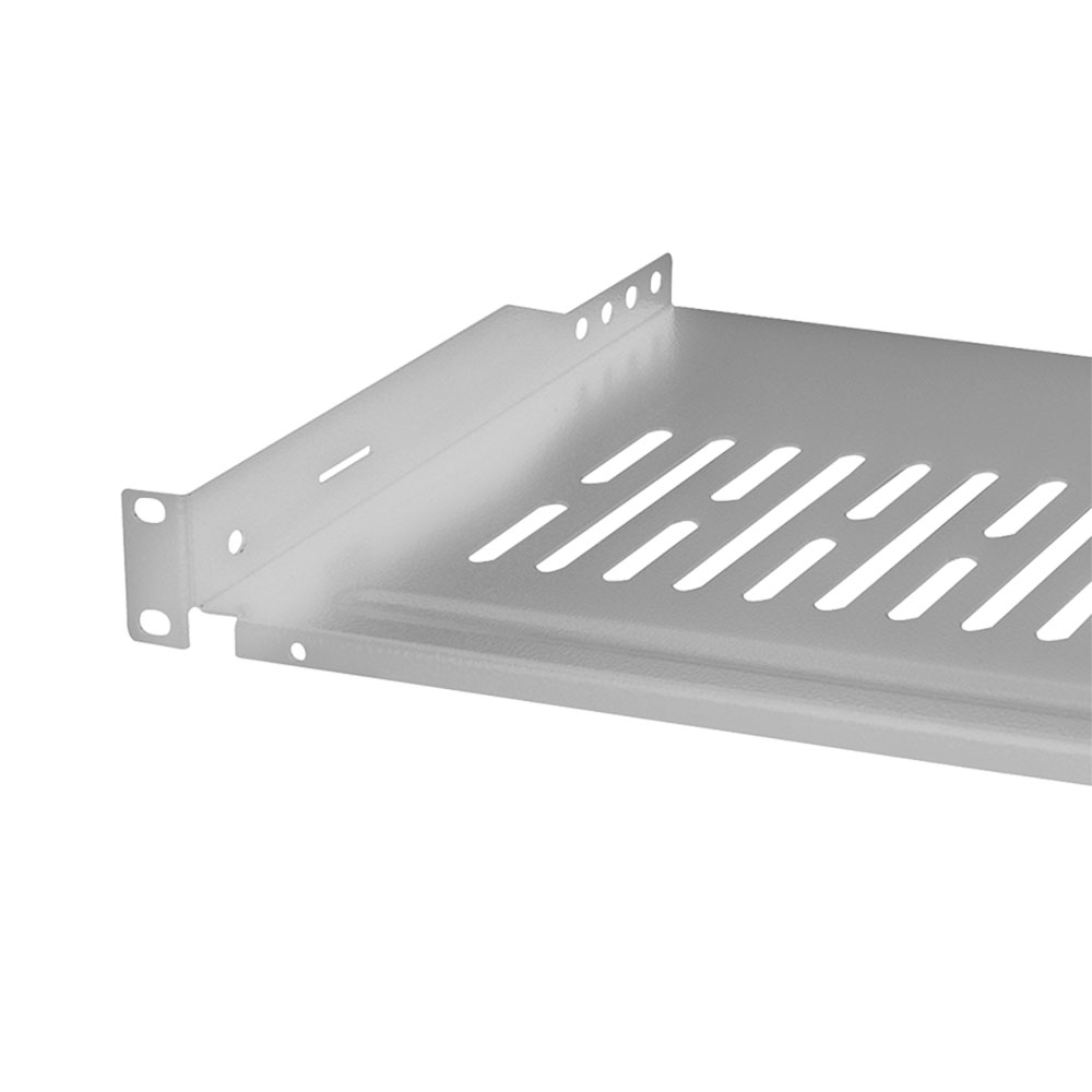 Polica za ormare servera LogiLink LogiLink 19 cantilever shelf, front screw fixing d=250 mm, grey, SF1C35G