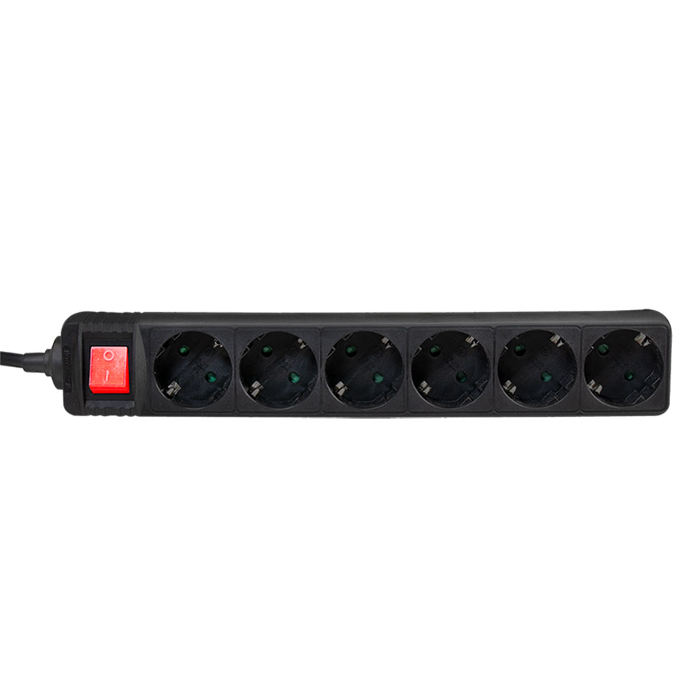 Produžec LogiLink LogiLink Socket outlet 6 way switch, 6x CEE 7 3, 1.5 m, LPS202B