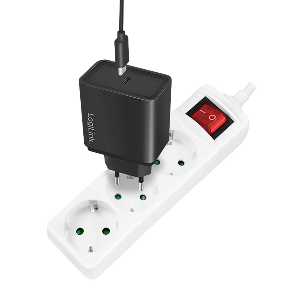 Produžec LogiLink LogiLink Socket outlet 3 way switch, 3x CEE 7 3, 1.4 m, LPS206