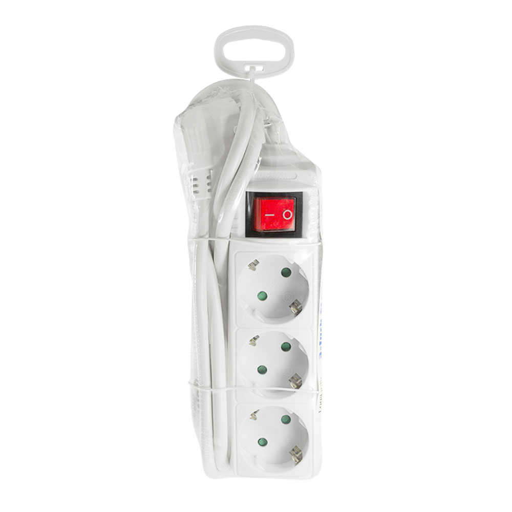 Produžec LogiLink LogiLink Socket outlet 3 way switch, 3x CEE 7 3, 1.4 m, LPS206