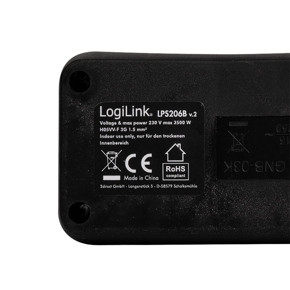 Produžec LogiLink LogiLink Socket outlet 3 way switch, 3x CEE 7 3, 1.4 m, LPS206B