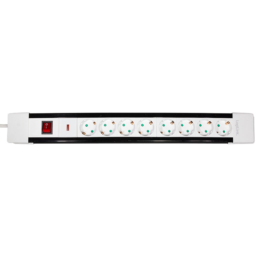 Produžec LogiLink LogiLink Socket outlet 8 way switch, 8x CEE 7 3, 3 m, LPS207