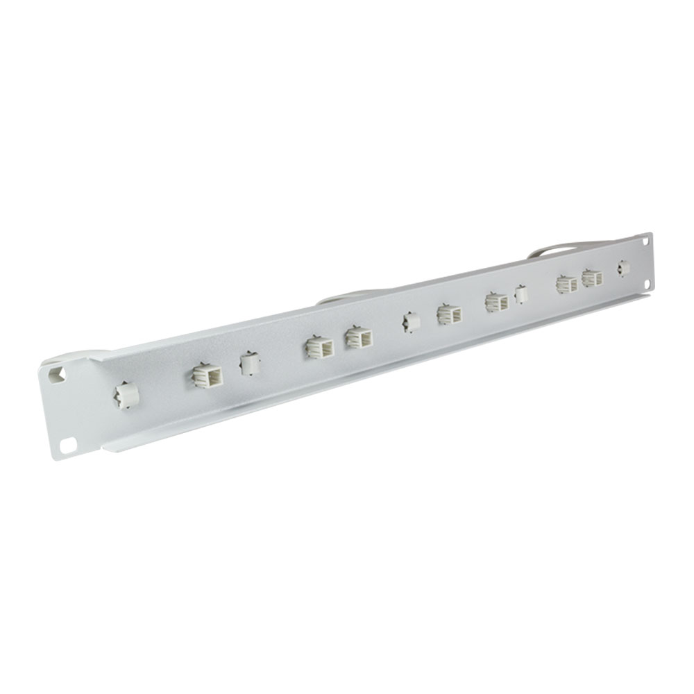 Pribor za ormare servera LogiLink LogiLink 19 cable management bar with 5 rotatable and adjustable rings, grey, OR105G