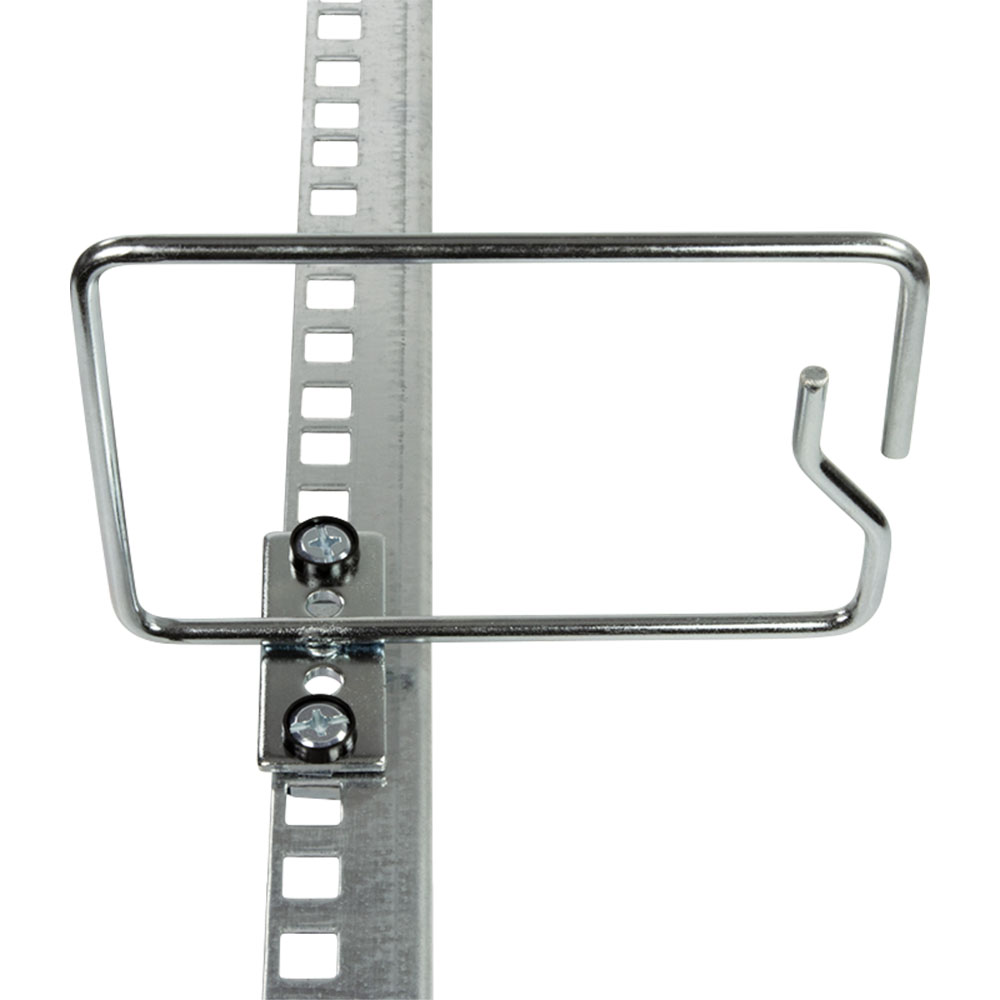 Pribor za ormare servera LogiLink LogiLink Cable management ring 140 x 100 mm for 19-inch racks, side cable entry, OR111N