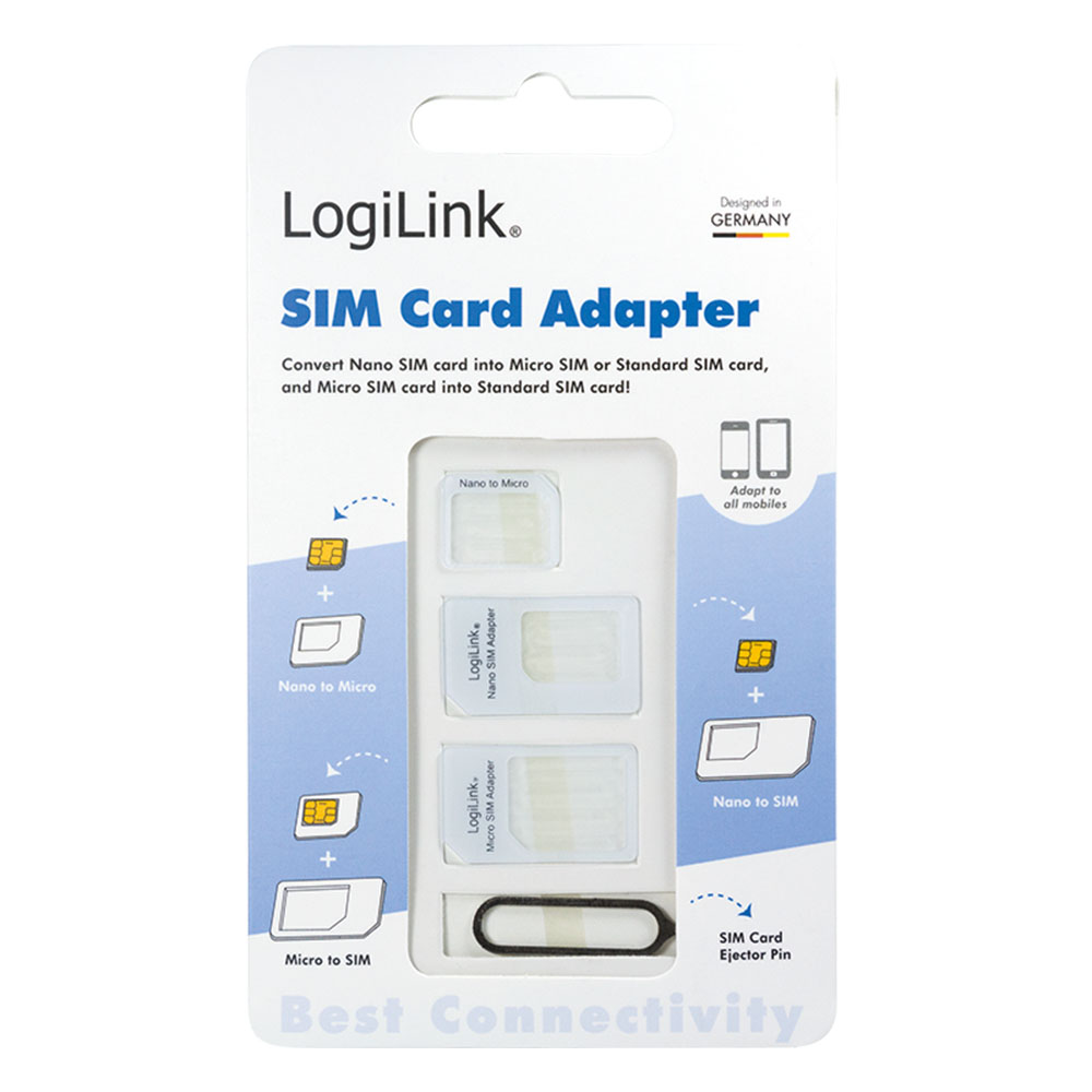Rezač SIM kartica i adapteri LogiLink LogiLink SIM card adapter set