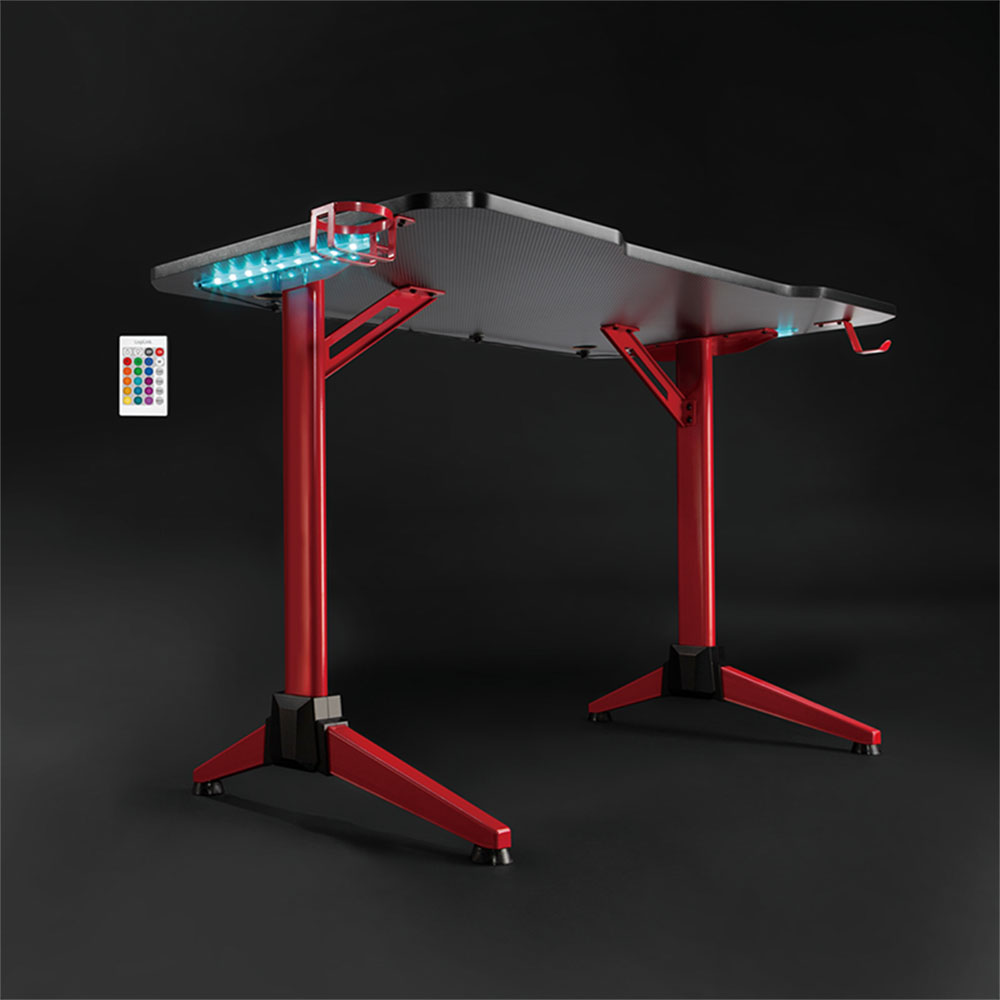 Računarski sto LogiLink LogiLink Gaming desk with RGB lighting, EO0042