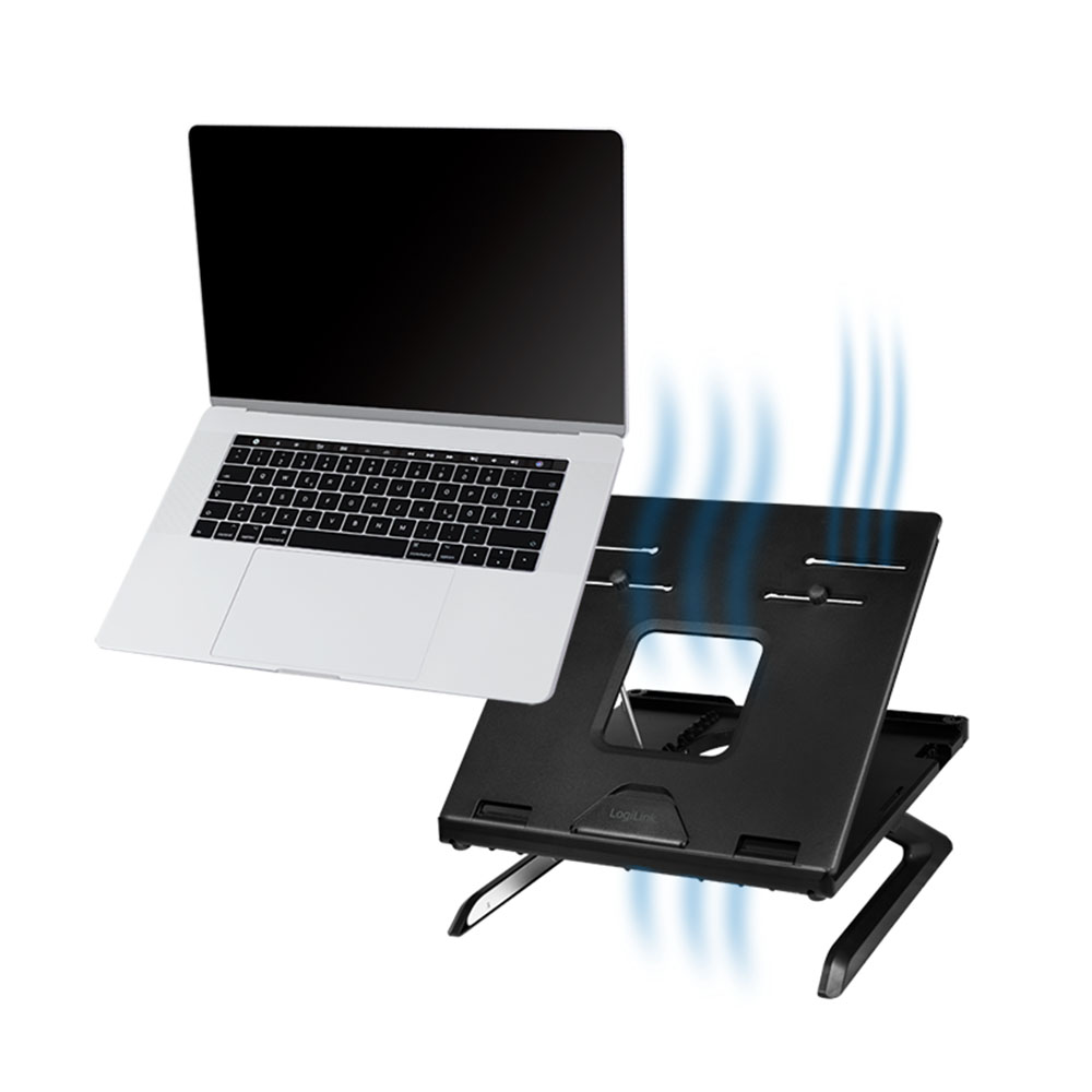 Postolje za laptop LogiLink LogiLink Notebook stand with smartphone holders, 10–16, AA0133