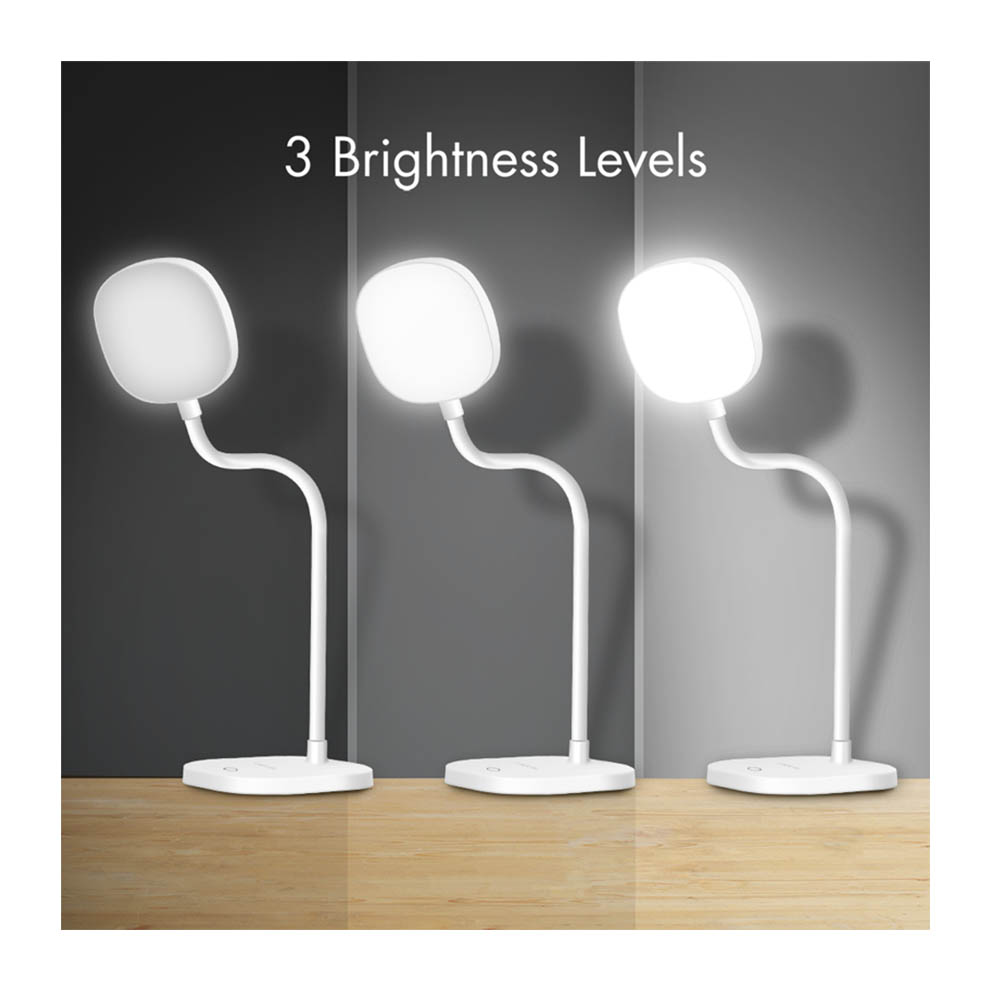 lampa LogiLink LogiLink LED desk lamp, 5000 K, 240 lm, 360, flexible neck, touch control, LED017