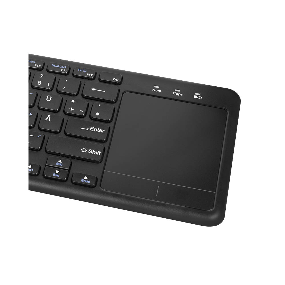 Tastatura LogiLink Logilink Wireless keyboard, 2.4 GHz, with touchpad, ID0188