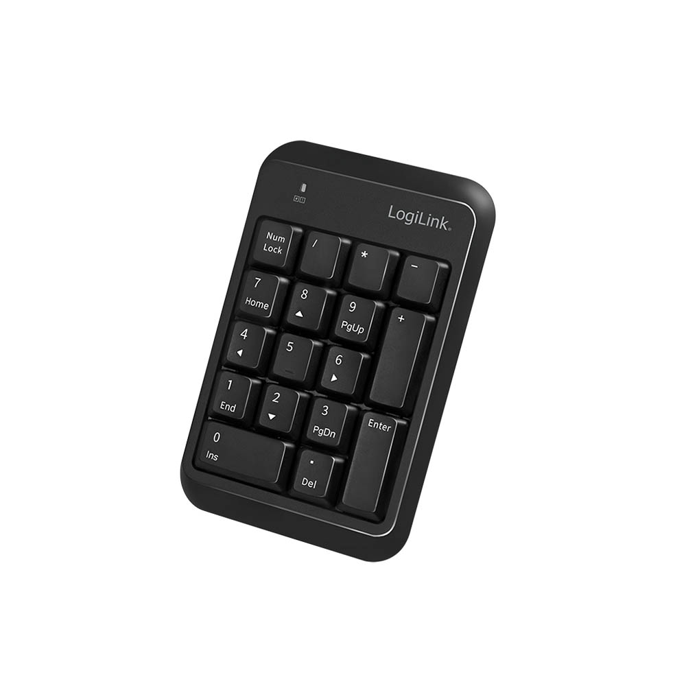 Tastatura LogiLink Logilink Wireless keypad, BT 5.1, black, ID0201