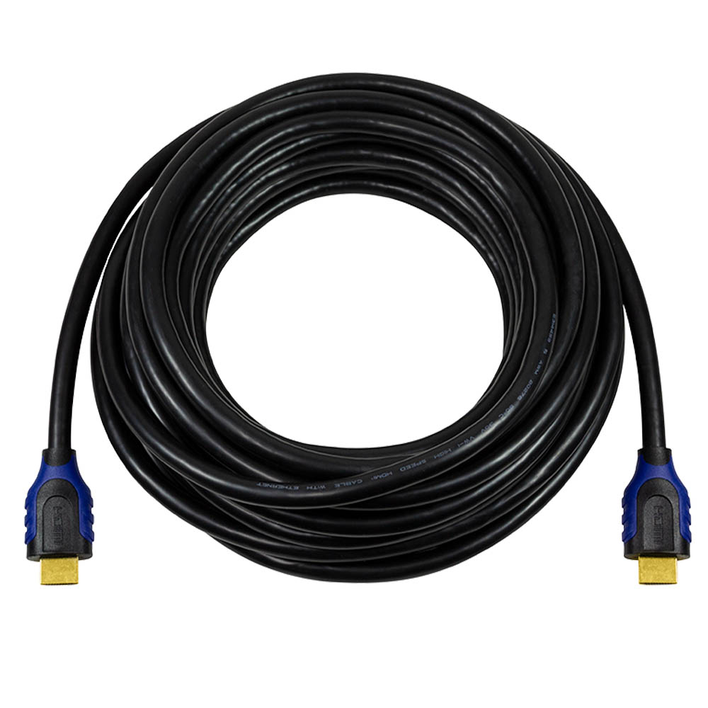 HDMI Kablova LogiLink LogiLink HDMI cable, A M to A M, 4K 60 Hz, black blue, 2 m, CH0062