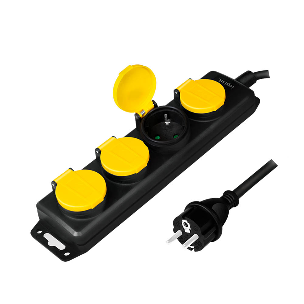 Produžec LogiLink LogiLink Socket outlet 4 way, 4x CEE 7 3, outdoor, 1.4 m, LPS212