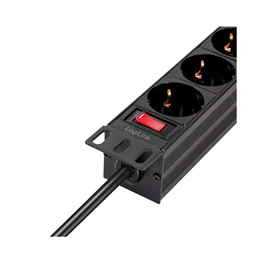 Produžec LogiLink LogiLink 10 PDU 4 way German socket, with switch, PDU4B01