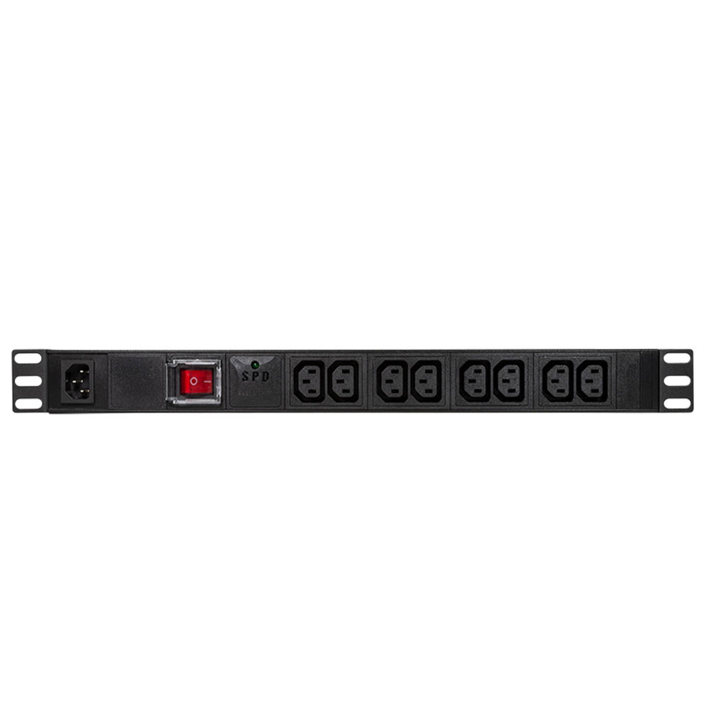 Produžec LogiLink LogiLink 19 PDU 8 way C13, with surge protection and switch, PDU8A02