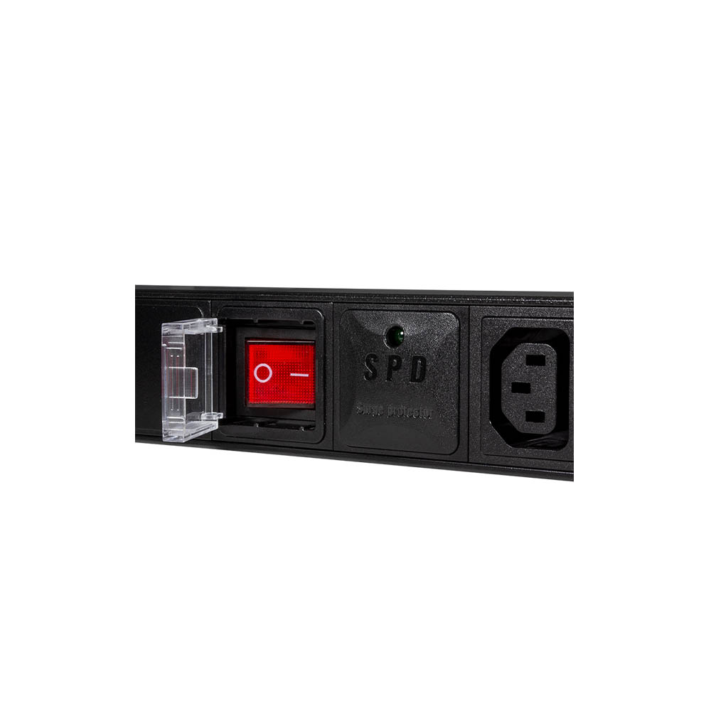 Produžec LogiLink LogiLink 19 PDU 8 way C13, with surge protection and switch, PDU8A02