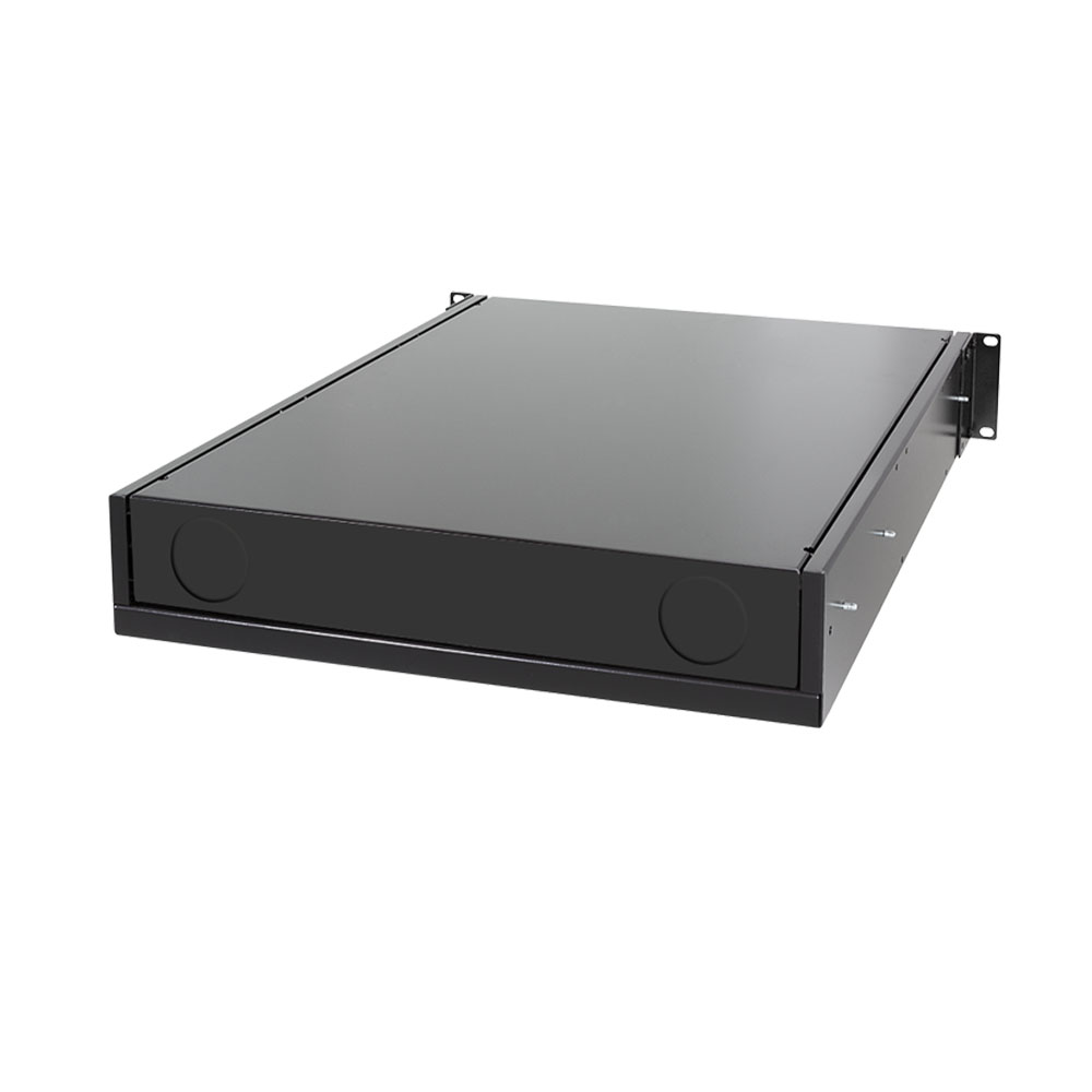 Polica za ormare servera LogiLink LogiLink Drawer for 19 racks, 2U, lockable, black, SF163B
