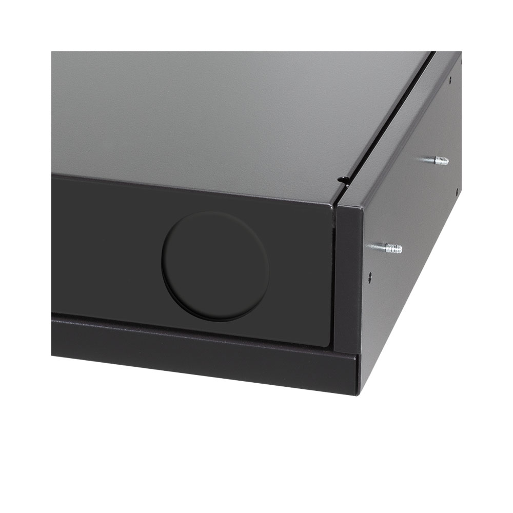 Polica za ormare servera LogiLink LogiLink Drawer for 19 racks, 2U, lockable, black, SF163B