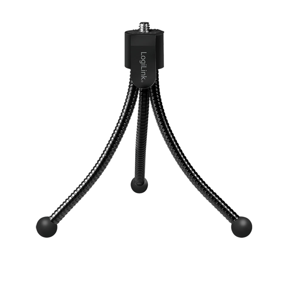 Držač za telefone i tablete LogiLink Logilink Portable mini tripod, flexible, max. 1 kg,  AA0139