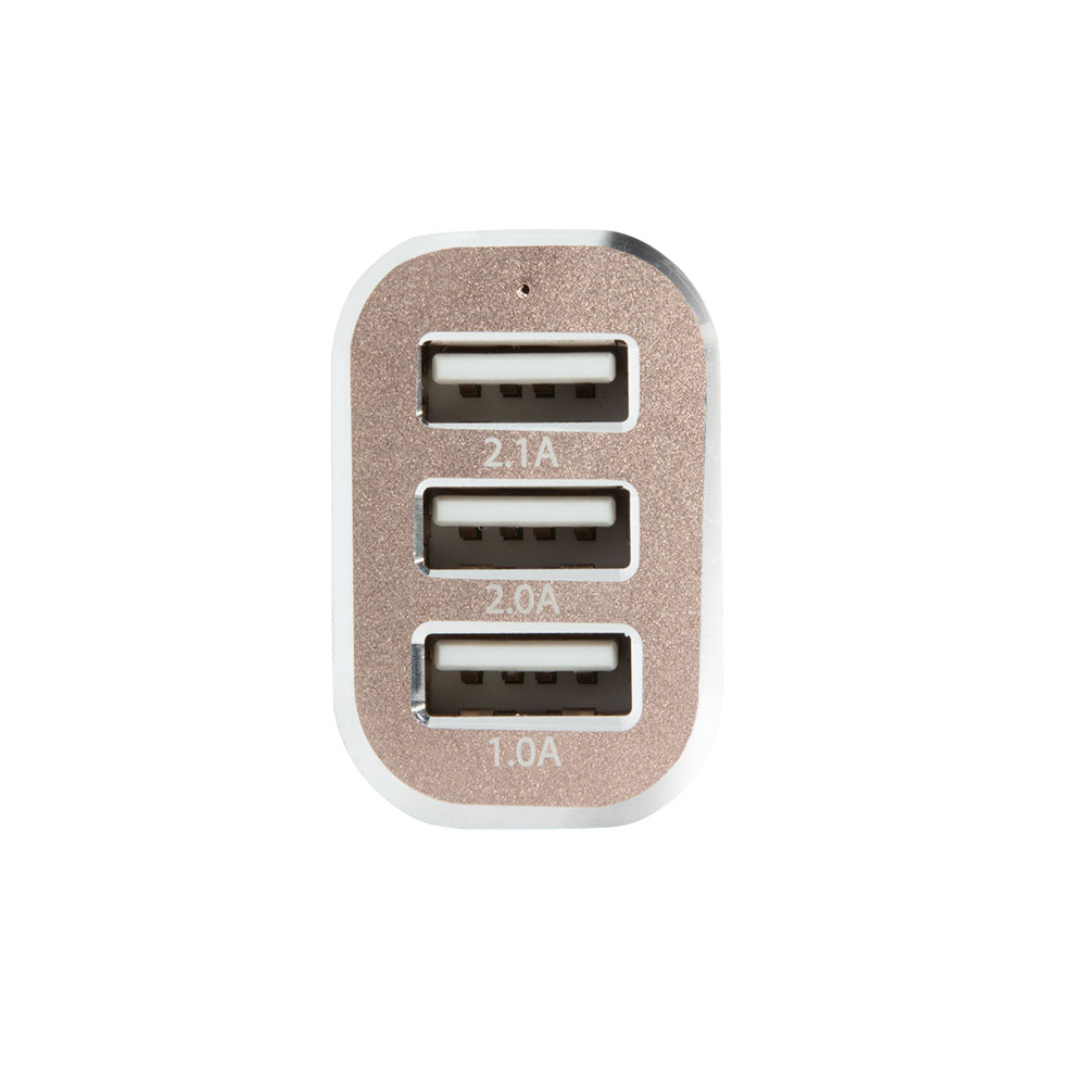 Punjač LogiLink Logilink USB car charger, 3x USB ports, 25.5W, PA0082