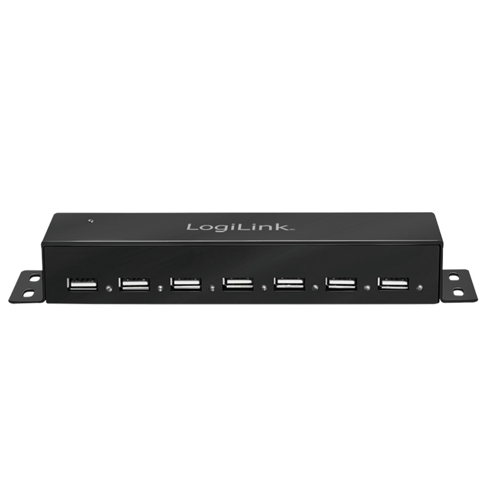 USB Hub LogiLink Logilink USB 2.0 hub, 7-Port, metal, UA0148