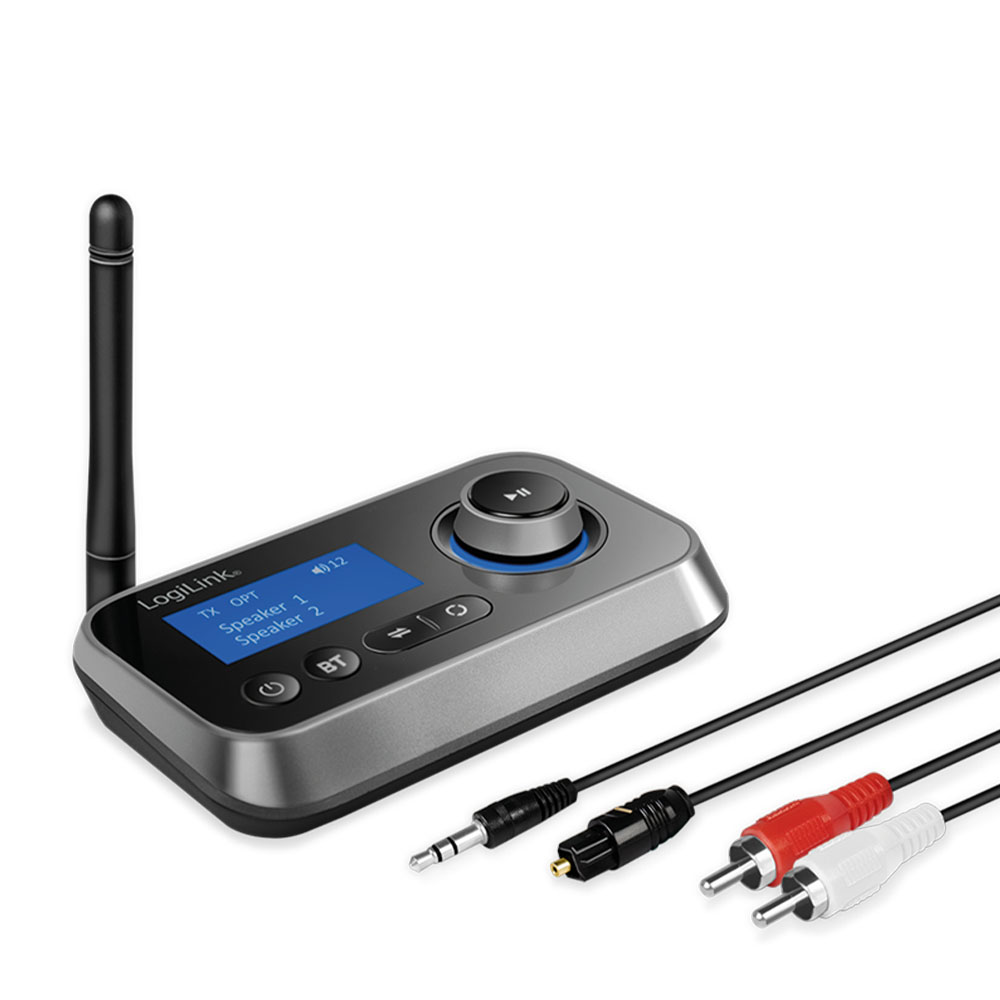 Audio predajnik LogiLink LogiLink BT 5.0 audio transmitter and receiver, BT0062