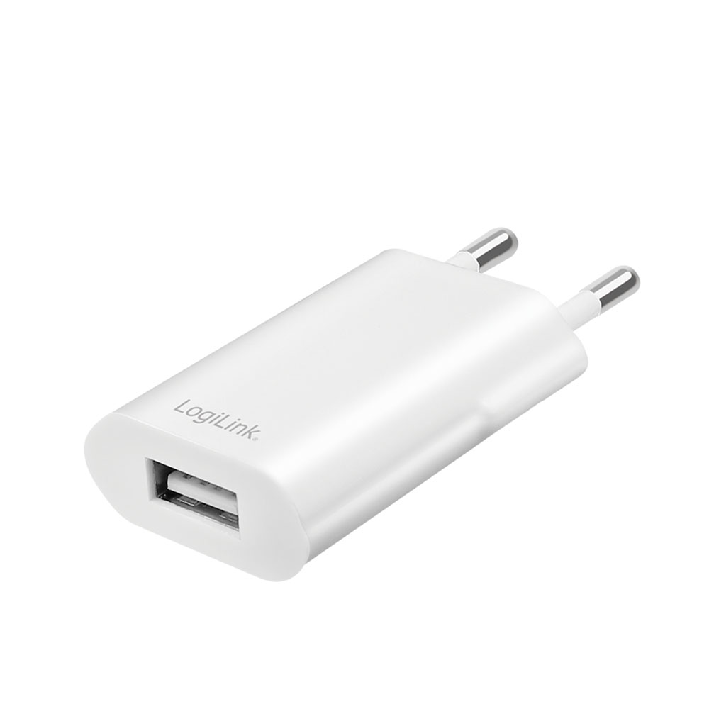 Punjač LogiLink LogiLink USB power socket adapter, 1 USB A, 5 W, PA0093B