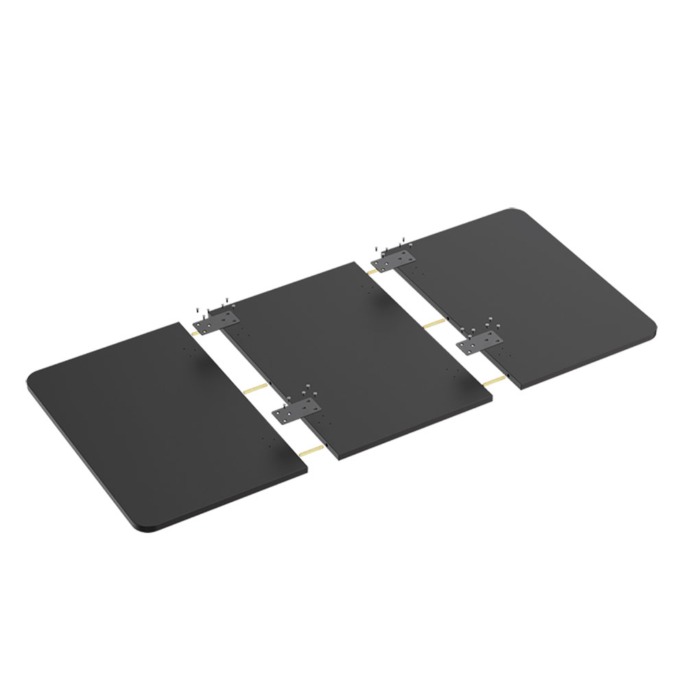 Računarski sto LogiLink LogiLink 3-piece partitioned wooden tabletop, 1200x600 mm, black, EO0039