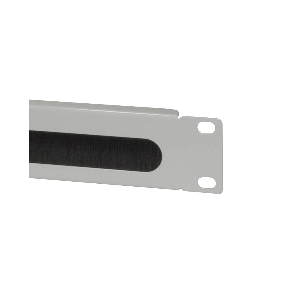 Pribor za ormare servera LogiLink LogiLink 19 cable entry 1U with brush strip, grey, ORCEB1G
