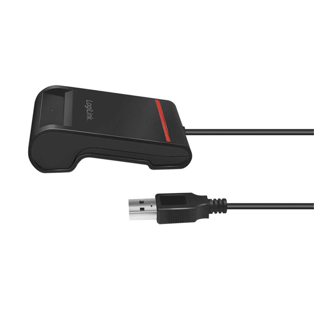 Čitač kartica LogiLink Logilink USB 2.0 card reader, for smart ID, black, CR0047