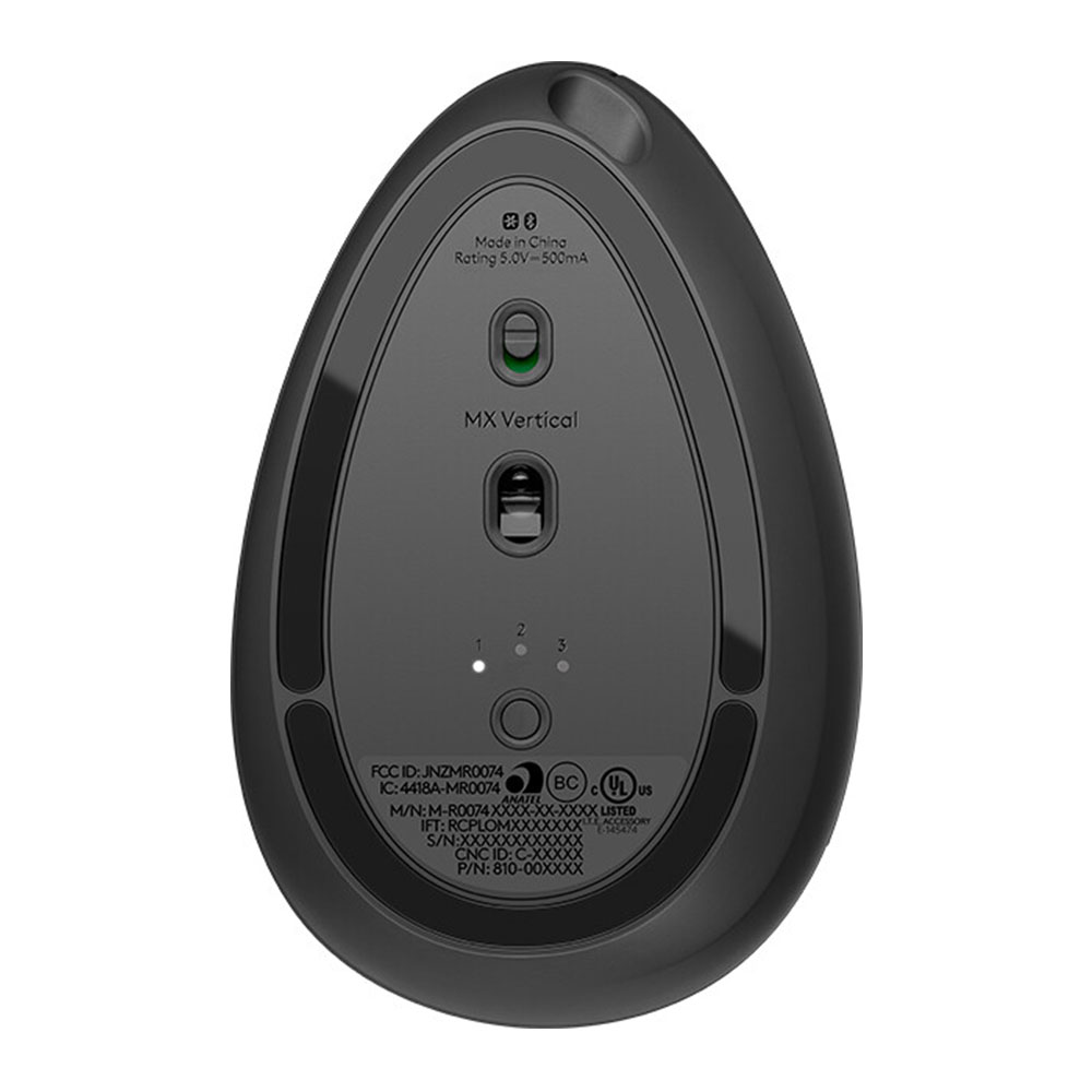 Miš Logitech Logitech MX Vertical Advanced Ergonomic black